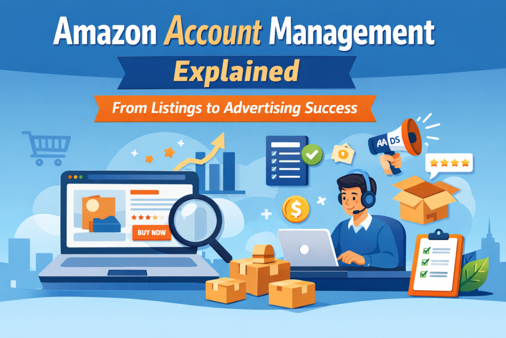 Amazon Account Management Explained: From Listings to Advertising Success