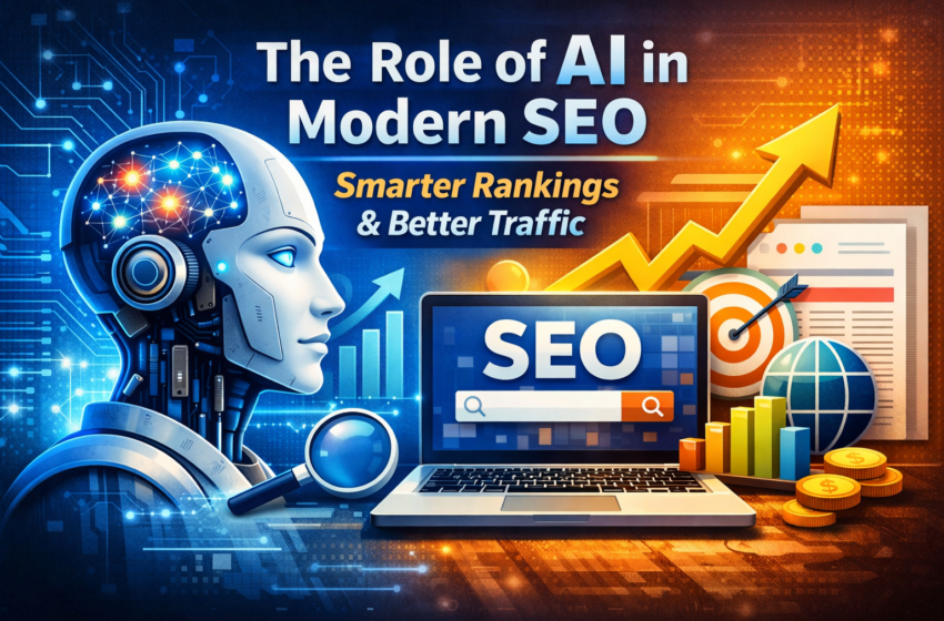 The Role of AI in Modern SEO: Smarter Rankings & Better Traffic